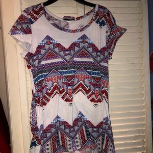Tribal print Tunic